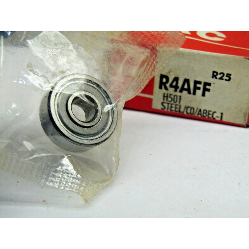 MRC R4AFF 1/4" X 3/4" X 9/32" Metal Shielded Bearing