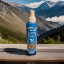 Hawaiian Tropic Weightless Hydration Water Mist for Body SPF 30, 5.2oz |
