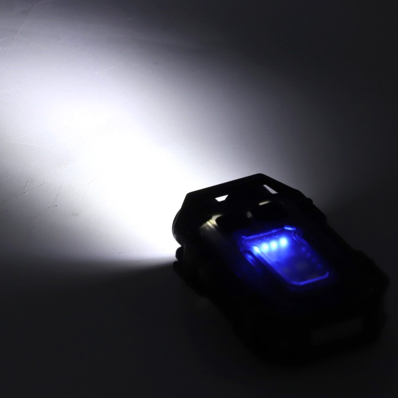 Keychain Flashlight LED Intelligent Power Display 750mAh 8 Gears with