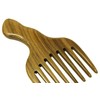 Hair Pick Wide Tooth Sandalwood Hair Comb - WC031 by