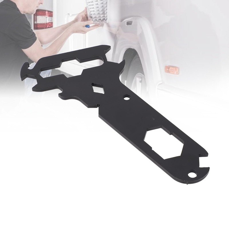 Black Multitool with 14 in 1 Separate Rigger Tools Steel