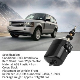 Motor del limpiaparabrisas del parabrisas delantero del coche KIMISS para las series 1 y 2 RTC3866 519900 de + motor limpiaparabrisas 12v