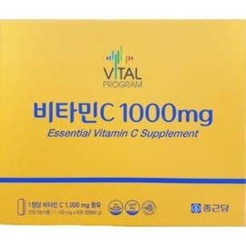 종근당 바이탈프로그램 비타민C 1100mg x600정 x1박스 Jonggeun Dang Vital Program Vitamin C 1100mg x600 tablets x1 box