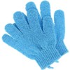 Guante Exfoliante de Baño de Nylon – VILLCASE Azul Talla