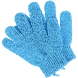 Guante Exfoliante de Baño de Nylon – VILLCASE Azul Talla Única