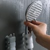 Suction type strong shower holder caterpillar shower holder suction type holder sucker white 5ea