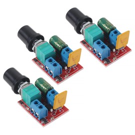 3PCS Mini 5A DC Motor PWM Speed Controller 3V 6V 12V 24V 35V Speed Control Switch Mini Speed Control Modules