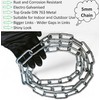 Heavy Duty Galvanised Metal Link Chain Stainless Steel for Bike