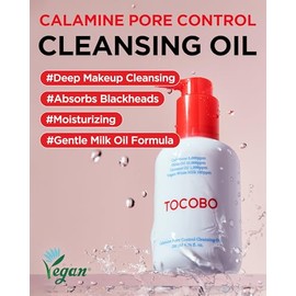 TOCOBO Calamine Pore Control Cleansing Oil 200 ml Aceite limpiador para espinillas