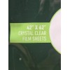 Greenlite Window Insulation Crystal Clear Shrink Film Kit 3 Sheet