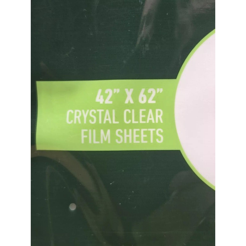 Greenlite Window Insulation Crystal Clear Shrink Film Kit 3 Sheet