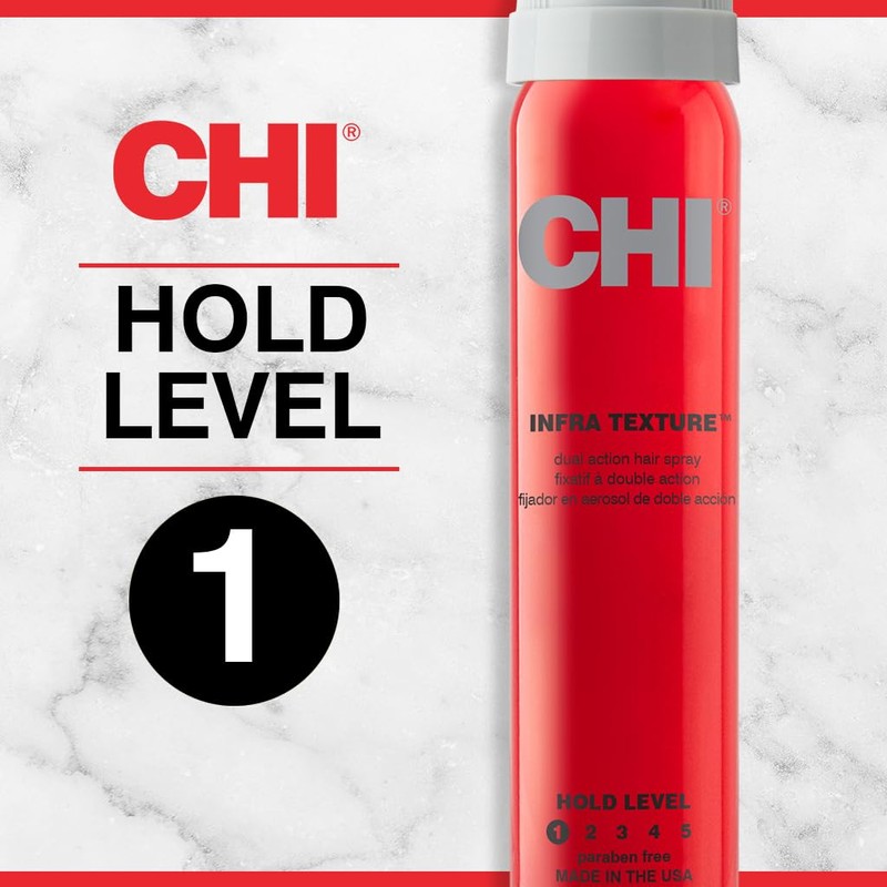 CHI Infra Texture Dual Hair Spray, For Shine, Movement &