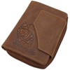 myledershop Buffalo Full Leather Women's Wallet / Purse / Purse