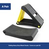 Leisurewize - Pack of 2 Heavy Duty Foldable Wheel Chocks