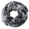 Peach Couture Lightweight Cherry Blossom Floral Print Infinity Scarves (One