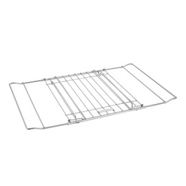 Tescoma GrandCHEF Extendable Oven Rack, 38-56 cm, Suitable for All Ovens, Flexible in Guide Rails or as a Base Rack, Rustproof Stainless Steel, Easy to Clean