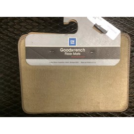 NOS GM Goodwrench NOS Rear Floor Mats For Front Wheel Drive Cars 12344148 Med Beige