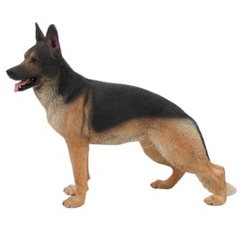 Dog Model, German Shepherd Model, Simulation Lovely Durable PVC for Decoration Office Present Home(853)