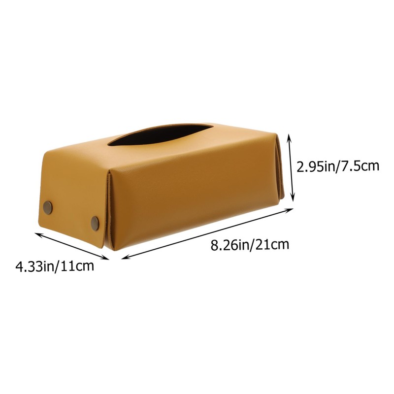 KONTONTY 1pc Tissue Box Practical Tissue Storage Case for Simple