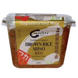 Carwari Organic Brown Rice Red Miso Paste 300 g