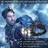 LED Headlamp Rechargeable Flashlight Brightest Waterproof 5 Lighting Modes Zoomable