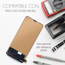 Slim Company Pantalla Completa Compatible Con Vivo V25 V2202 Incell