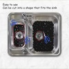 Echehi 2 Pack Sink Protector Mat, 40 x 30 cm