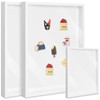 Vicenpal 2 Pcs Large Magnetic Board 16" x 12" Magnet