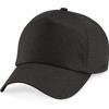 Beechfield Junior original 5 panel cap Black