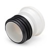 4" Toilet Waste Pipe Pan Connector Short BTW Back to