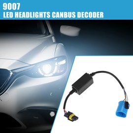 A ABSOPRO LED Car Headlight Canbus Decoder 9007 Plastic Black (Set of 2)