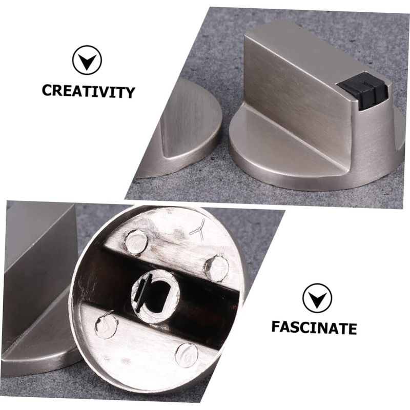 DOITOOL Metal Stove Knobs 4 Universal Replacement Knobs for Cooker