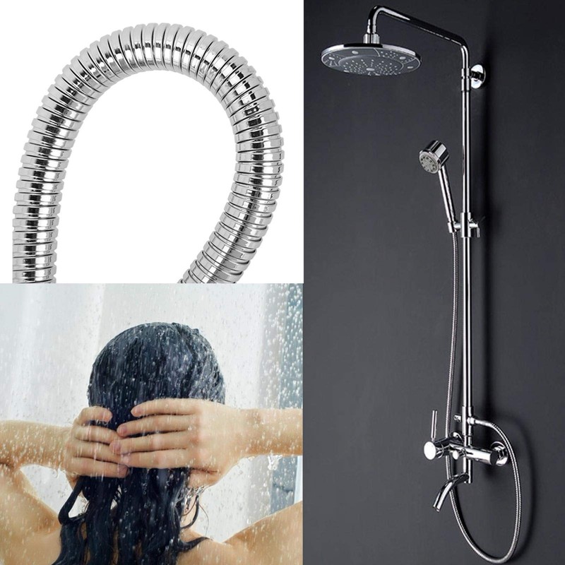 3 Meters Shower Hose, Explosion-Proof Premium Stainless Steel Handheld Shower