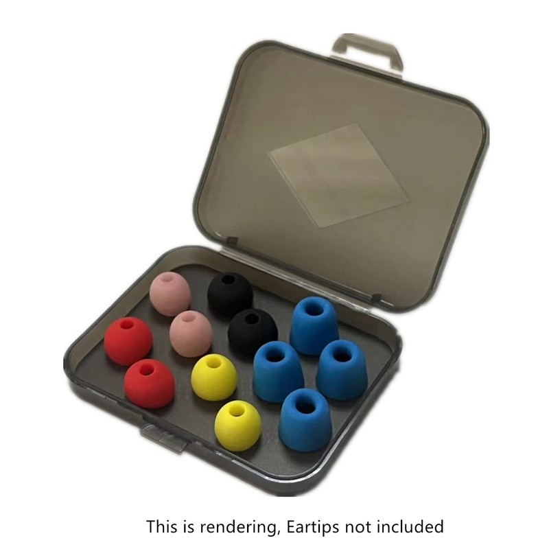 Girftu A2 Portable Headphone eartips case Silicone IEM Eartip Cap