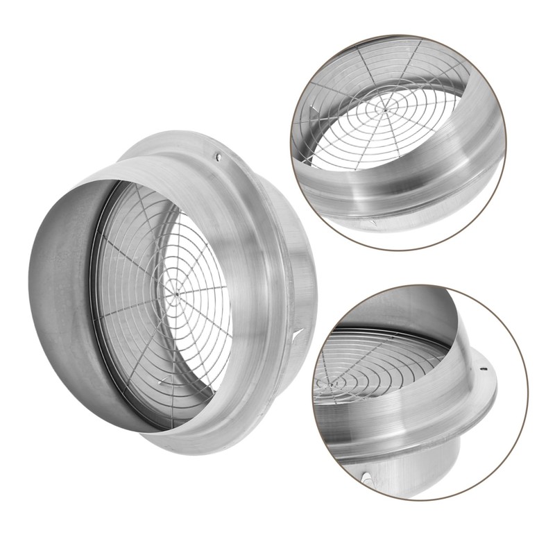 Tofficu Exterior Wall Vent Cover Stainless Steel Exhaust Vent Cap