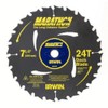 Irwin 24130 Marathon 7-1/4" x 24 Tooth Deck Blade Bulk