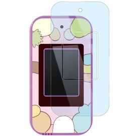 Belmond B1121 Sumikko Gurashi App Plus Protective Film for Sumikko Smartphones, Blue Light Reduction, Anti-Fingerprint, Bubble Prevention, Antibacterial, Made in Japan