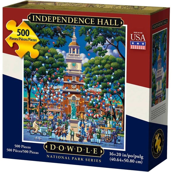 Dowdle Jigsaw Puzzle - Independence National Historic Park - 500 Piece