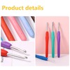 3.5mm Crochet Hook Crochet Knitting, Ergonomic Soft Handles Crochet Hooks