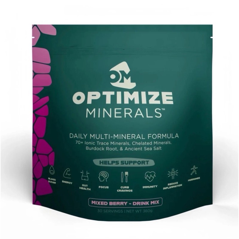 Optimize Minerals Multi - Mineral Daily Powder - Gluten Free,