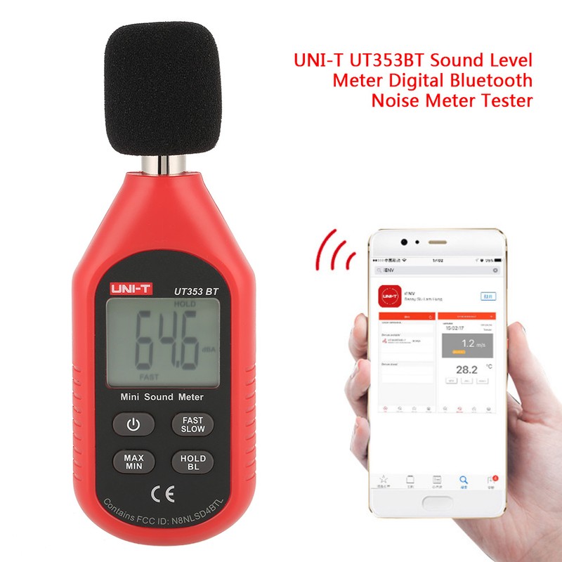 Uni T UT353BT Sound Level Meter Digital Bluetooth Noise Meter