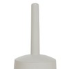 CleanPEAK Toilet Brush with Holder, Replacement Head, Hand Guard and