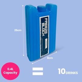 Secret Flasks - Ice Pack Flask - 10 Drink Capacity (0.4L) - Smuggle Your Booze into Any Event with This Secret Flask & Avoid Overpriced Drinks