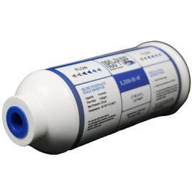 Neo-Pure 2" x 6" Inline Phosphate Scale Inhibitor Water Filter with Built-In Sediment Pad, 1/4" FNPT Connections, Compatible Replacement for Honeywell NP-HTS06