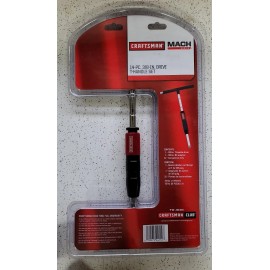 Craftsman Mach Series T-Handle Driver and Bit Sets, 3/8" Drive