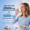 Magnesium Glycinate 2000mg (400mg Elemental) with Vitamin B6, Chelated High