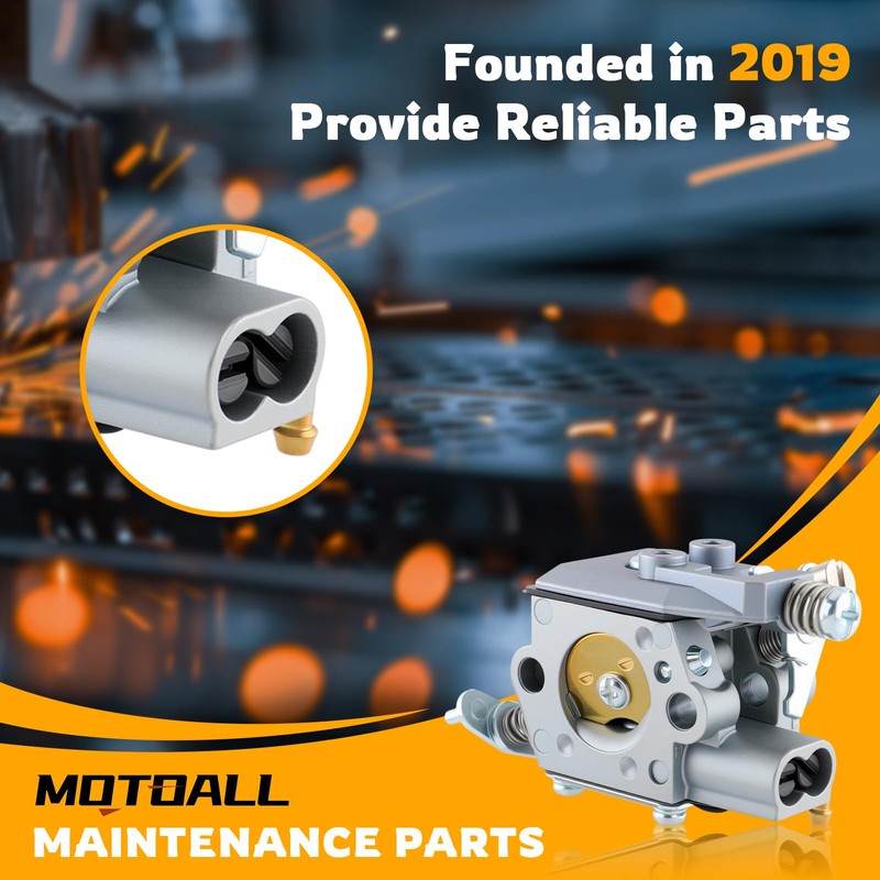 MOTOALL 584901401 Carburetor 76401601 577851501 Kits for Husqvarna 525L 525LS