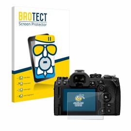BROTECT Anti-Glare Tempered Glass Film for Olympus OM System OM-1 Mark II Protective Glass Protective Film Matt [Extremely Scratch-Resistant 9H, Anti-Reflex