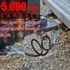 VIVBOO 66" Trailer Safety Cables with Hooks Tow Straps 2-Pack
