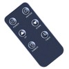 ZWP Replacement Remote Control Compatible for Great World Electric Fireplace